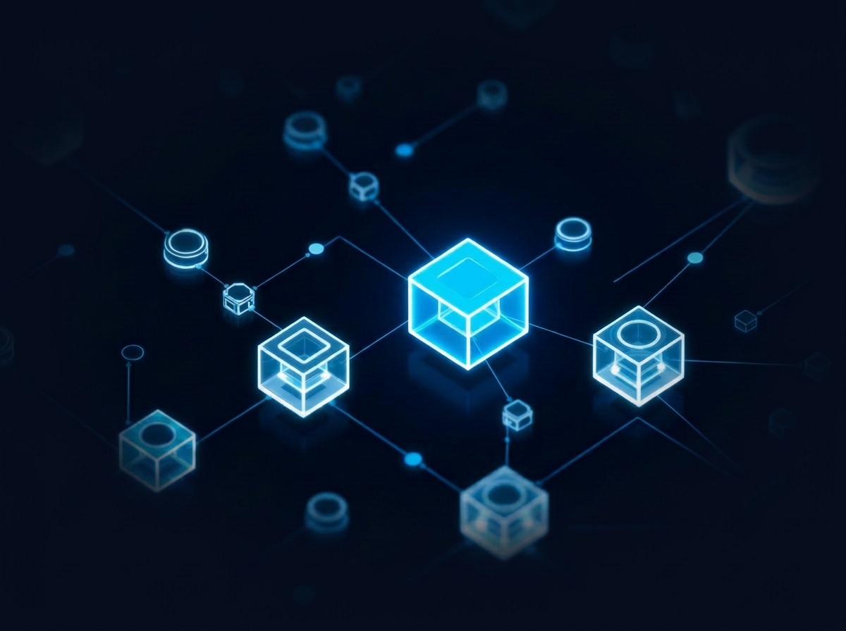 Fluxo de automação inteligente conectando processos empresariais